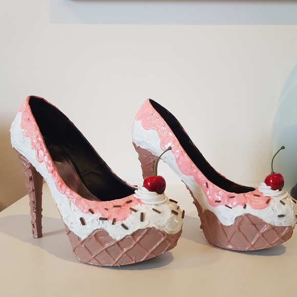 Shoes - Ice Cream Platform Heels